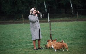 GBR: Queen Elizabeth II in Windsor Park