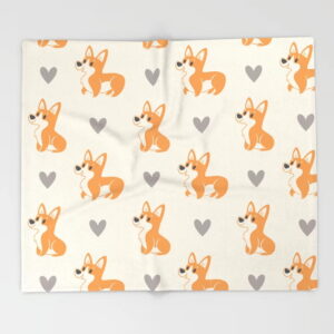 Любимое одеяло с корги